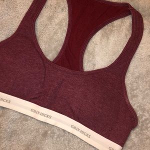 Racerback sports bra
